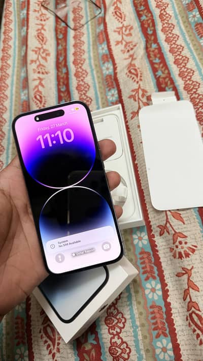 Iphone 14 pro 256GB PTA approved HK model