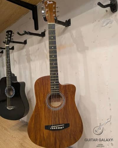 Fender 40'' Guitar | Brown Guitar Acoustic | Medium Guitar Premium