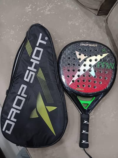 Drop shot padel racket