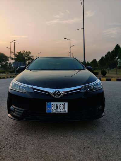 Corolla xli 2016 facelift 2019