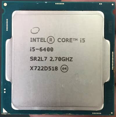 MS- H110MPRO Motherboard and I5-6400 CPU