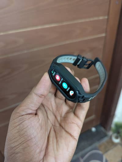 Mi band 8 with cable and full body protector straps