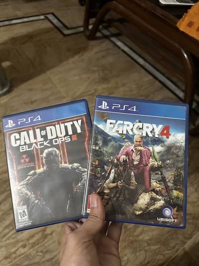 Call of duty (Black ops) Far Cry 4