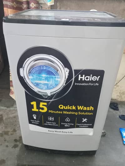 Haier 8kg washing machine like brand new