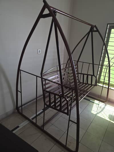 jhula/outdoor swing/gardan swing  for three sits