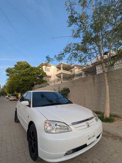 HONDA CIVIC EXI MODEL 2002 MAY HOM USED CAR URGENT SELL