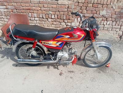 Honda CD 70 2025 Model for Sale | Excellent Condition
