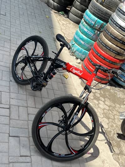 Crystal Folding Mountain Cycle Disc Brake Shimano Gear Call 0318858969