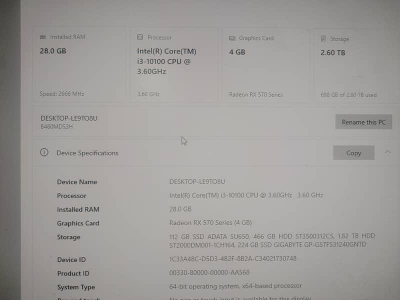 10th gen processor i3 1