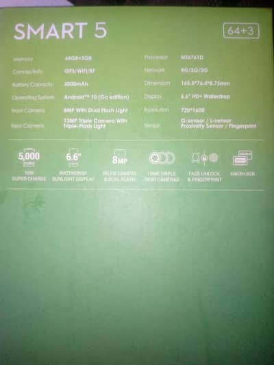 Infinx Smart 5 (Mobile on nhi ho rha)