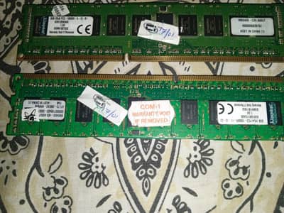 Faulty 2 DDR3 8 GB Rams for Sale