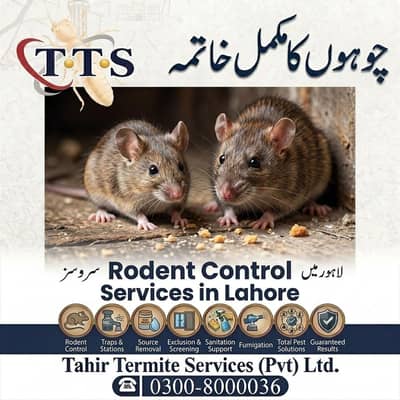 Rats Mice Rodents Control Fumigation Services in Lahore