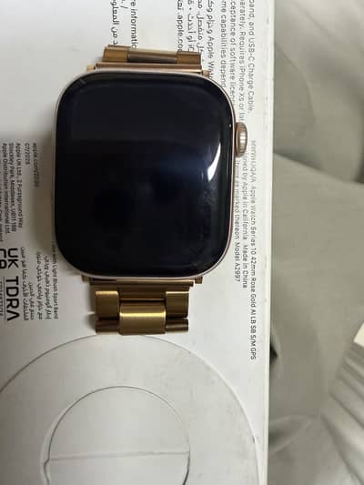 Apple series 10 open box 8 month warranty left