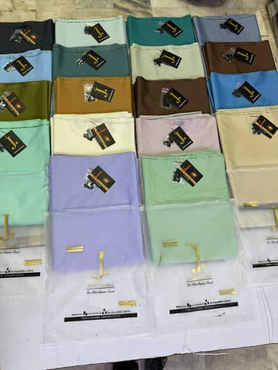 Premium Wash & Wear Men's Unstitched Suit - Wholesale Rate