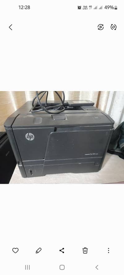 printer Laser jet 400 pro