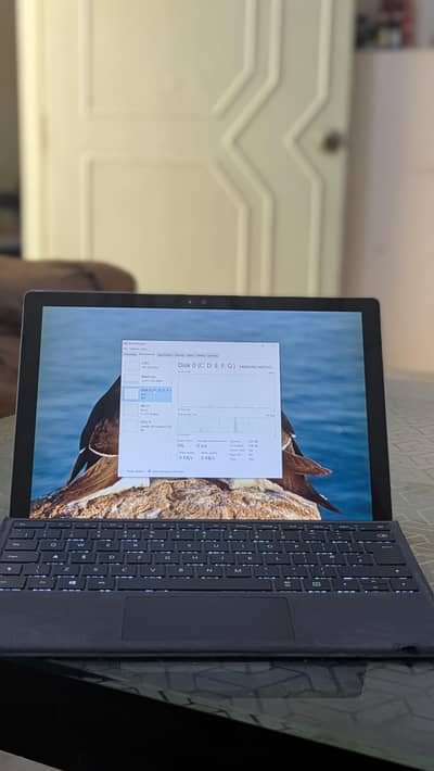 Microsoft surface pro 4 10/9 condition. everything ok except touch