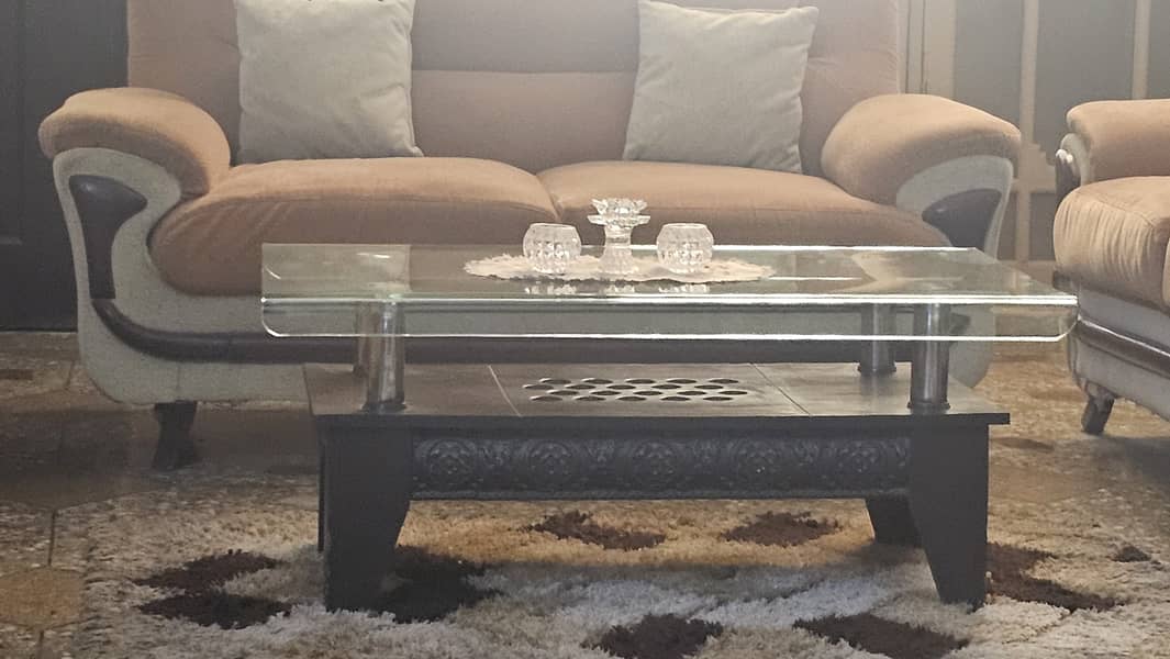 sofa Set + table 3