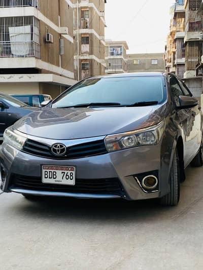 Toyota Corolla Gli miner touchup