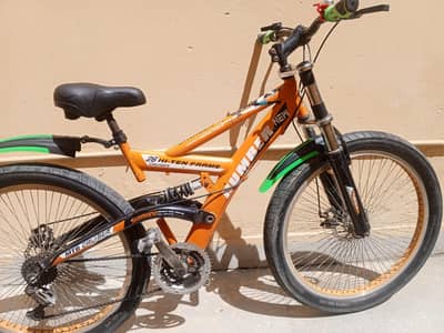 Best quality metal frame dual suspension bicycle for sale