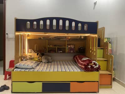 Bunk bed | Kid wooden bunker bed | Baby bed | Double bed | Triple bed
