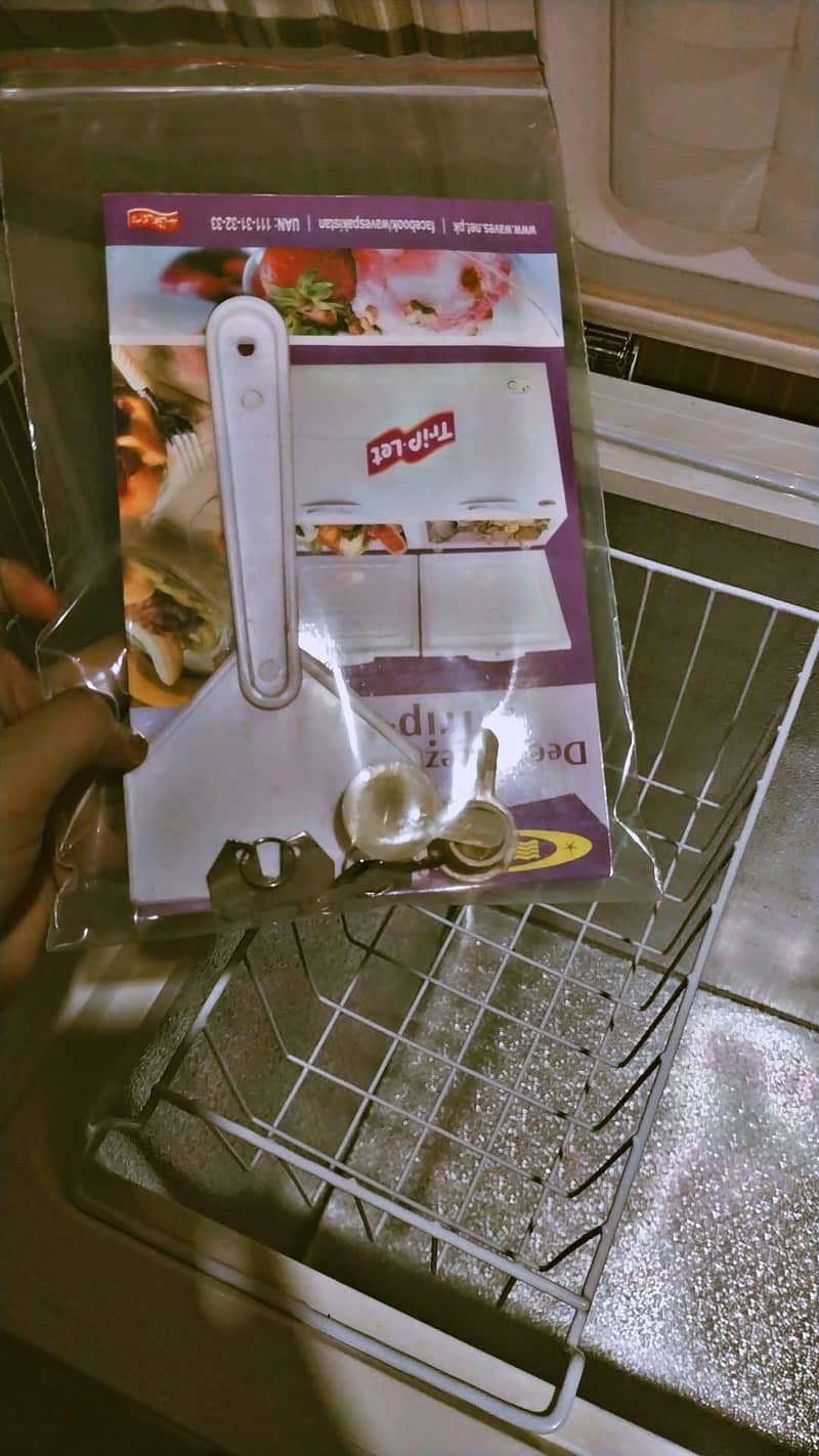 waves deep freezer 6