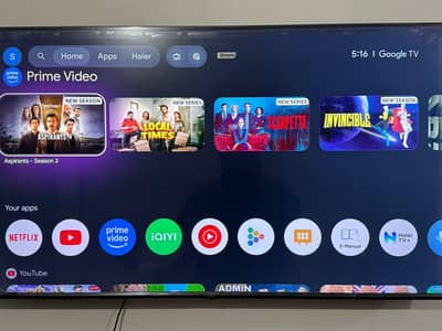 haire Qled 55" H55S80EUX 4k