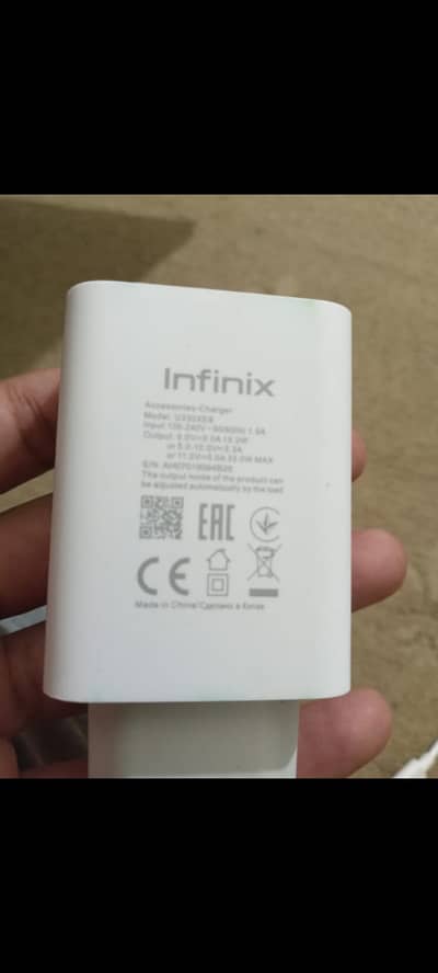 Original Infinix 33 Watt Charger