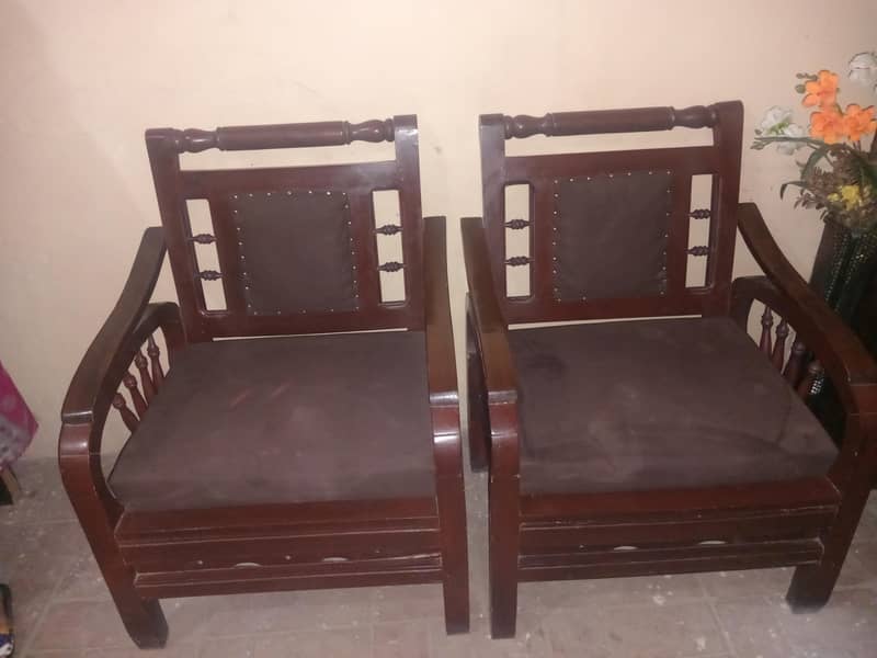 Sofa Set with Table 0