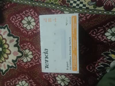 Tenda 8 port desktop switch brand new