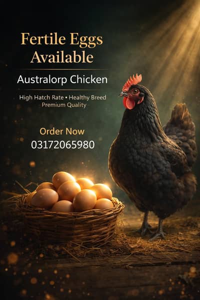 Australorp fertil eggs