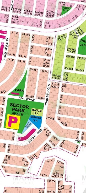 P BLOCK 9 PRISM PLOT FOR SALE