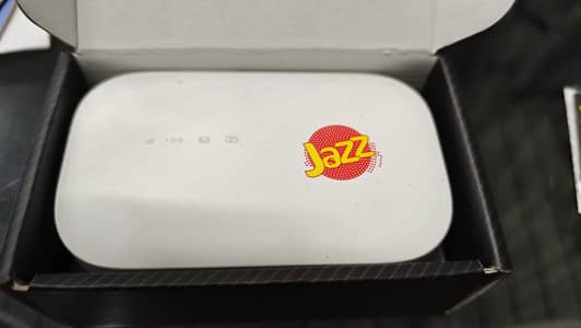 jazz 4g mifi device used once with box brand new