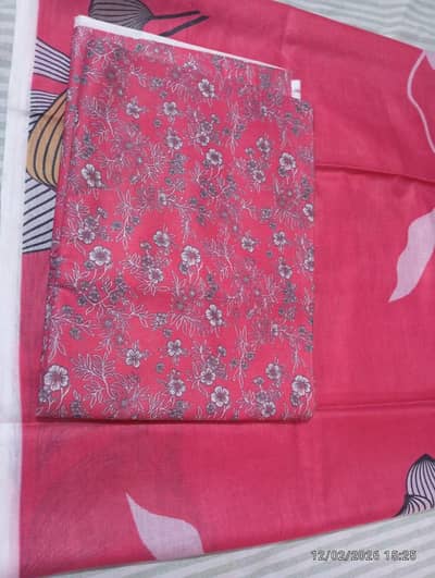 ​Original Ego 3PC Unstitched Lawn - All-over Printed Design