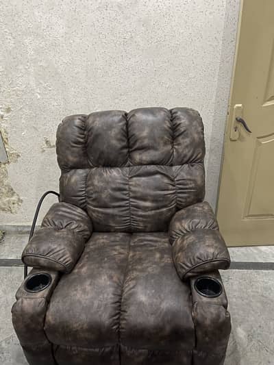 Zero lifestyle sofa recliner vibration and heating brand new