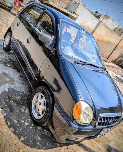 Santro 2005 black color  1050000