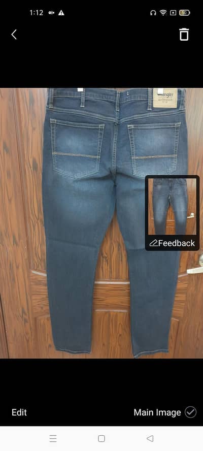Export Leftovers Men's jeans Fresh pieces
