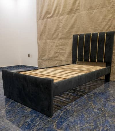 Single Bed / Poshish Single beds - wooden Single bed / Single bed