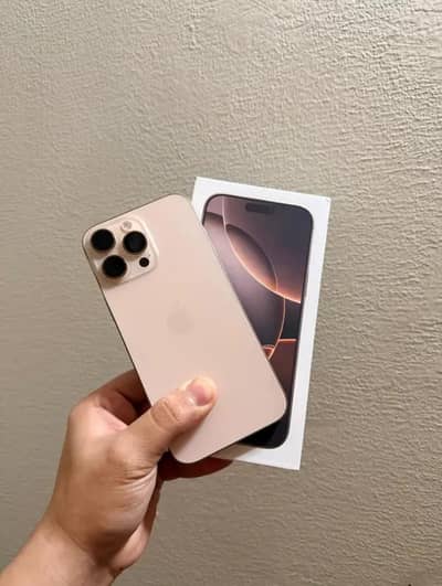 Iphone 16 pro max 256 JV Desert titanium