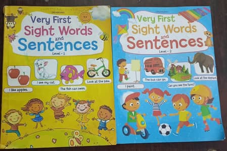 sight words and sentences level 1 and 2
