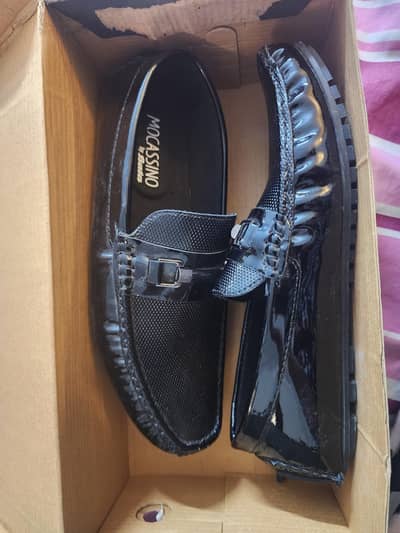 Shiny Fornal Moccasins by Bata Formal Shoes Eid