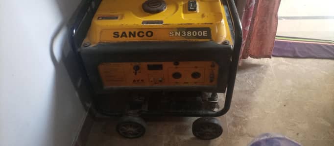 sanco generator SN3800e 3kW petrol /gas