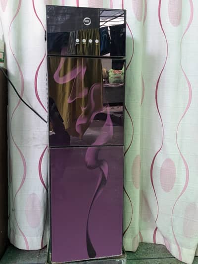 PEL Curved Glass Door Blaze Water Dispenser