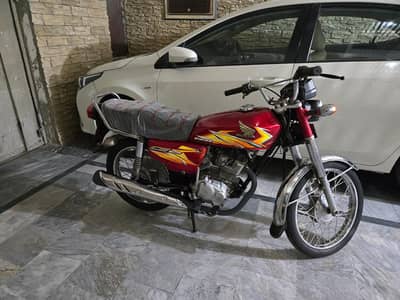 Honda 125 Model 2021 Punjab number
