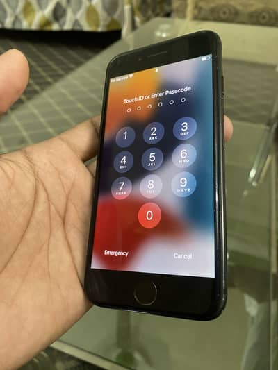 Iphone 7 black mat all okay All Genuine