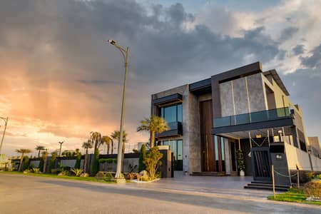 2 Kanal Lash Green Lawn + 1 Kanal Brand New Luxury Ultra-Modern Design Most Beautiful Full Basement Fully Furnished Swimming Pool Bungalow For Sale At Prime Location Of DHA Lahore Near To Park Masjid & Commercial Market.