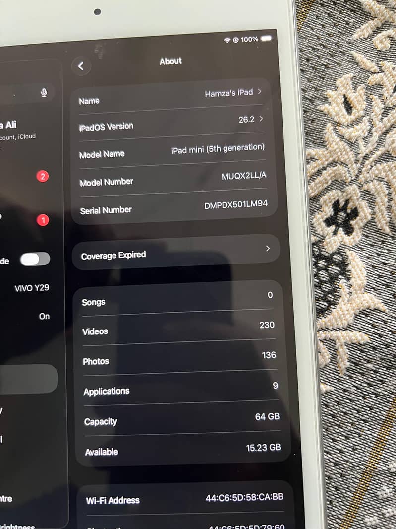 iPad mini 5 with box 2