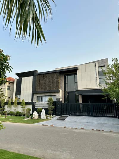 21 Marla Brand New Luxury Ultra-Modern Design Most Beautiful 7-Bedroom Full Basement Fully Furnished GYM Home Theater Bungalow For Sale At Prime Location Of DHA Lahore Near To Park Masjid & Commercial Market.
