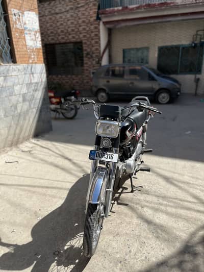 United 70 fresh bike Islamabad number registered 2025 model