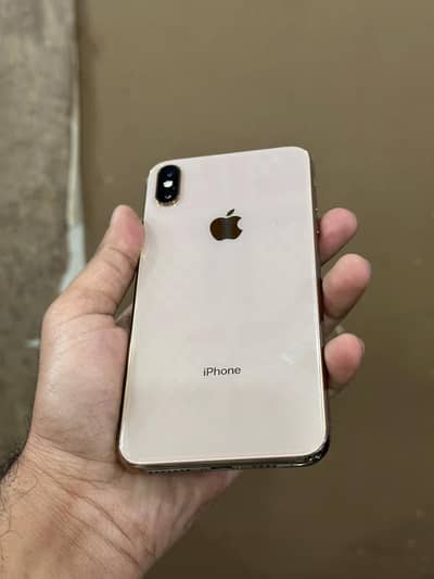 iphone xsmax 64 gb pta approved (contact 03441430043)
