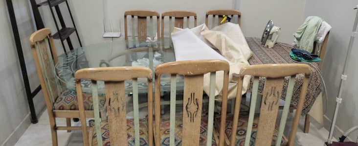 Dinning Table with 08 chairs